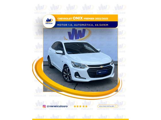 CHEVROLET ONIX 1.0 TURBO FLEX PLUS PREMIER AUTOMÁTICO CHEVROLET ONIX 1.0 TURBO FLEX PLUS PREMIER AUTOMÁTICO